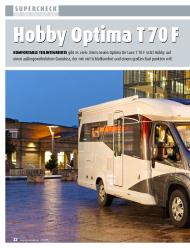 promobil: Hobby Optima T 70 F (Ausgabe: 3)