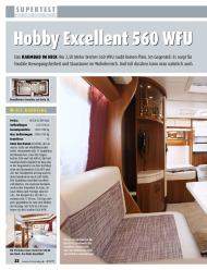 CARAVANING: Hobby Excellent 560 WFU (Ausgabe: 4)