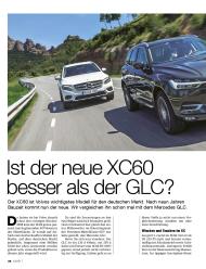 auto motor und sport: Ist der neue XC60 besser als der GLC? (Ausgabe: 12)