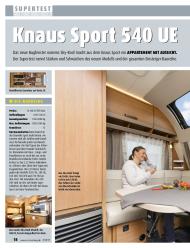 CARAVANING: Knaus Sport 540 UE (Ausgabe: 7)