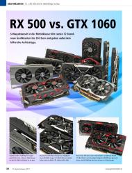 PC Games Hardware: RX 500 vs. GTX 1060 (Ausgabe: 7)