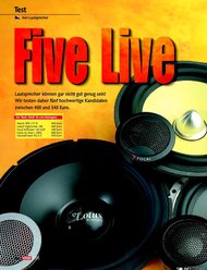 autohifi: Five Live (Ausgabe: 2)