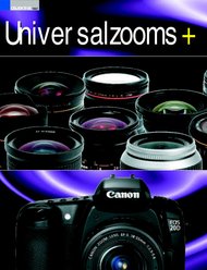 ColorFoto: „Universalzooms + Festbrennweiten“ - Weitwinkelobjektive an der Canon EOS 20D (Ausgabe: 1)