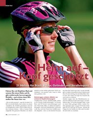 Radfahren: Helm auf - Kopf geschützt (Ausgabe: 3)