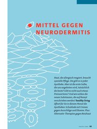 healthy living: Mittel gegen Neurodermitis (Ausgabe: 5)