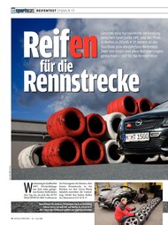 Auto Bild sportscars: Reifen für die Rennstrecke (Ausgabe: 4)