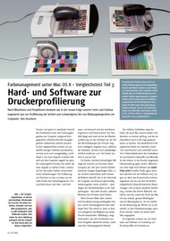 MAC LIFE: „Hard- und Software zur Druckerprofilierung“ - Programme (Ausgabe: 8)