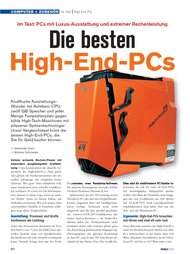 PC-WELT: Die besten High-End-PCs (Ausgabe: 8)