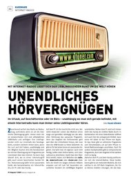 PC Magazin/PCgo: Unendliches Hörvergnügen (Ausgabe: 7)