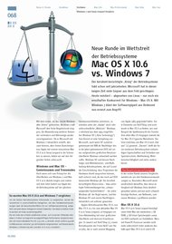 MAC LIFE: Mac OS X 10.6 vs. Windows 7 (Ausgabe: 2)