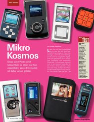 AUDIO/stereoplay: Mikro Kosmos (Ausgabe: 8)