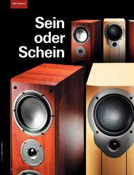 AUDIO/stereoplay: Sein oder Schein (Ausgabe: 9)