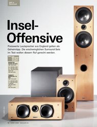 AUDIO/stereoplay: Insel-Offensive (Ausgabe: 3)