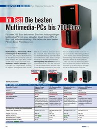 PC-WELT: Die besten Multimedia-PCs bis 700 Euro (Ausgabe: 2)