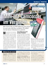 PC-WELT: Mini-HD-Camcorder im Vergleich (Ausgabe: 5)