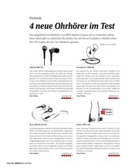 hörBücher: 4 neue Ohrhörer im Test (Ausgabe: 3)