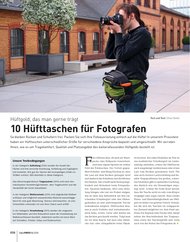 DigitalPHOTO: 10 Hüfttaschen für Fotografen (Ausgabe: 6)