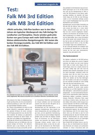 navi-magazin.de: Test: Falk M4 3rd Edition / Falk M8 3rd Edition (Vergleichstest)
