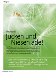 healthy living: Jucken und Niesen ade! (Ausgabe: 3)