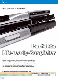 Sat Empfang: Perfekte HD-ready-Zuspieler (Ausgabe: 2)