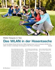 iPhone & more: Das WLAN in der Hosentasche (Ausgabe: 4)