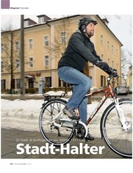 Radfahren: Stadt-Halter (Ausgabe: 1-2/2011)
