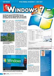 Computer Bild: Windows 7 - Der Test (Ausgabe: 22)