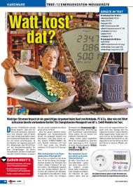 Computer Bild: „Watt kost' dat?“ - Messgeräte von 40 bis 50 Euro (Ausgabe: 3)