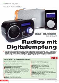 digital home: Radios mit Digitalempfang (Ausgabe: 4)