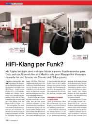 stereoplay: HiFi-Klang per Funk? (Ausgabe: 1)