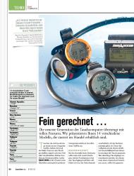 TAUCHEN: Fein gerechnet ... (Ausgabe: Nr. 9 (September 2012))