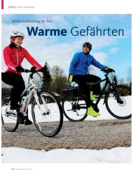 Radfahren: Warme Gefährten (Ausgabe: 1-2/2013 (Januar/Februar))