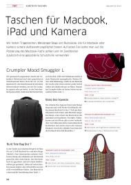 Macwelt: Taschen für Macbook, iPad und Kamera (Ausgabe: 1)