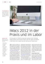 Macwelt: iMacs 2012 in der Praxis und im Labor (Ausgabe: 2)