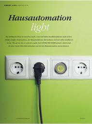 CONNECTED HOME: Hausautomation light (Ausgabe: Nr. 4 (September/Oktober 2012))