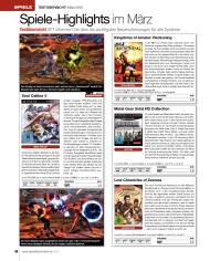 SFT-Magazin: Spiele-Highlights im März (Ausgabe: 3)