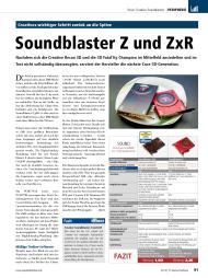 PC Games Hardware: Soundblaster Z und ZxR (Ausgabe: 3)