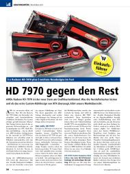PC Games Hardware: HD 7970 gegen den Rest (Ausgabe: 3)