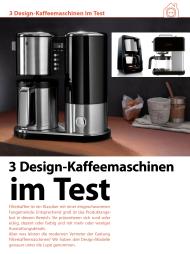 Technik zu Hause.de: 3 Design-Kaffeemaschinen im Test (Vergleichstest)