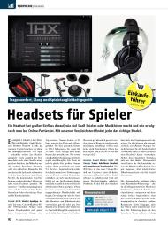 PC Games Hardware: Headsets für Spieler (Ausgabe: 11)