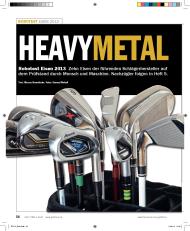 GOLF TIME: Heavy-Metal (Ausgabe: Nr. 4 (Juni/Juli 2013))