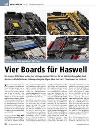 PC Games Hardware: Vier Boards für Haswell (Ausgabe: 8)