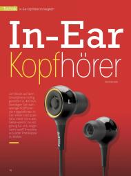 Android Magazin: In-Ear Kopfhörer (Ausgabe: 5/2013 (September/Oktober))
