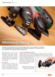 Heimwerker Praxis: Werkzeug-Swing (Ausgabe: 5/2013 (September/Oktober))