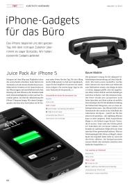 Macwelt: iPhone-Gadgets für das Büro (Ausgabe: 11)