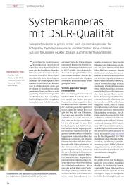 Macwelt: Systemkameras mit DSLR-Qualität (Ausgabe: 1)