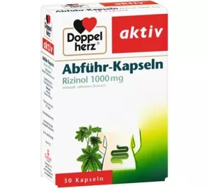 Doppelherz Abführ-Kapseln Rizinol 1000 mg von Doppelherz
