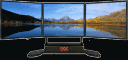 9X Media Triple Screen Monitor