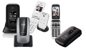 Senioren-Handys mit Klappfunktion im Überblick