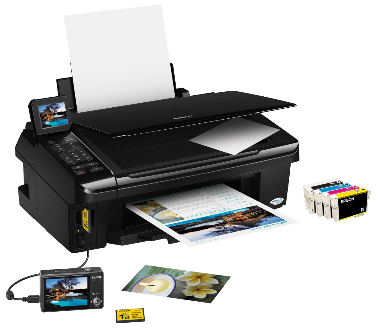  Epson  Stylus SX510W  im Test Testberichte de  Note